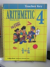 Cover art for Arithmetic 4 - Teacher's Key