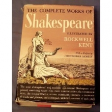 Cover art for The Complete Works of Shakespeare Illustrated Rockwell Kent