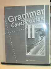 Cover art for Grammar and Composition II: Test / Quiz Key, 8th Grade