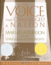 Cover art for The Voice That Challenged a Nation: Marian Anderson and the Struggle for Equal Rights
