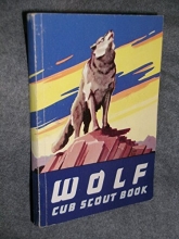 Cover art for Wolf Cub Scout Book (Copyright 1954)