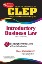 Cover art for CLEP Introductory Business Law (CLEP Test Preparation)