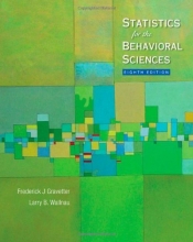 Cover art for Statistics for the Behavioral Sciences (Available Titles Aplia)