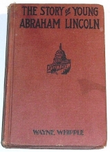 Cover art for The story of young Abraham Lincoln