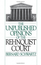 Cover art for The Unpublished Opinions of the Rehnquist Court