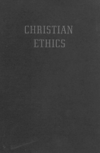 Cover art for Christian Ethics