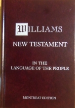 Cover art for Williams New Testament in the Language of the People