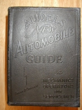 Cover art for Audels New Automobile Guide: For Mechanics, Operators, and Servicemen (1949 Edition)