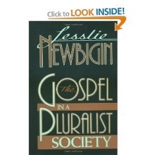 Cover art for The Gospel in a Pluralist Society (text only) by L. Newbigin