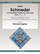 Cover art for 170 Foundation Studies for Violoncello, Vol. 1