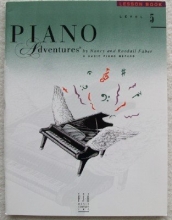 Cover art for Piano Adventures Lesson Book, Level 5