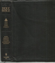Cover art for The Holy Bible Containing the Old and New Testaments, NKJV, New King James Version, Wide Margin Reference Edition with Center-Column References, Translation Notes, Significant Textual Variants, Concordance, and Maps
