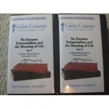 Cover art for No Excuses: Existentialism and the Meaning of Life, Parts I(1) and II(2) (The Great Courses)