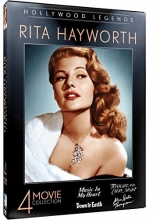 Cover art for Hollywood Legends: Rita Hayworth - 4 Movie Collection - Music in My Heart - Down To Earth - Tonight and Every Night - Miss Sadie Thompson