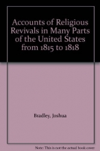 Cover art for Accounts of Religious Revivals in Many Parts of the United States from 1815 to 1818: Collected from Numerous Publications and Letters from Persons of