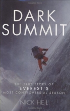 Cover art for Dark Summit: The True Story of Everest's Most Controversial Season