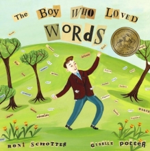 Cover art for The Boy Who Loved Words