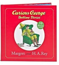 Cover art for Curious George Bedtime Stories (10 Stories Included)