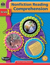 Cover art for Nonfiction Reading Comprehension Grade 1
