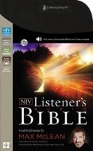 Cover art for NIV, Listener's Audio Bible, Audio CD: Vocal Performance by Max McLean