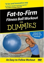 Cover art for Fat to Firm Fitness Ball Workout for Dummies