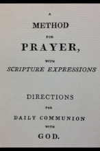 Cover art for A Method for Prayer