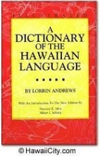Cover art for Dictionary of Hawaiian Language