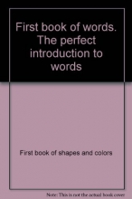 Cover art for First book of words. The perfect introduction to words