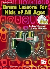 Cover art for Mel Bay Drum Lessons for Kids of All Ages book/CD set