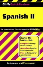 Cover art for Spanish II (Cliffs Quick Review) (Cliffs Quick Review (Paperback)) (v. 2)