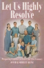 Cover art for Let Us Highly Resolve: Families Living for Christ in the 21st Century