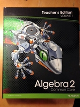 Cover art for Algebra 2 Teacher's Edition Common Core Volume 1