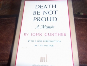 Cover art for Death Be Not Proud (The Modern Library, 286.1)