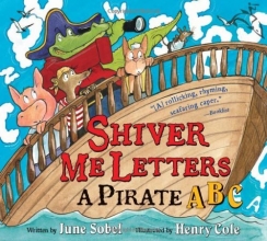 Cover art for Shiver Me Letters: A Pirate ABC