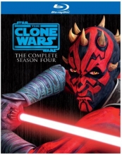 Cover art for Star Wars: The Clone Wars - Season 4 [Blu-ray]