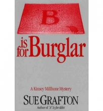 Cover art for "B" is for burglar (A Kinsey Millhone mystery)