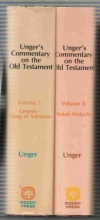 Cover art for Unger's Commentary on the Old Testament, in Two Volumes: Volume I, Genesis-Song of Solomon, and Volume II, Isaiah-Malachi