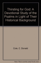 Cover art for Thirsting for God: A Devotional Study of the Psalms in Light of Their Historical Background