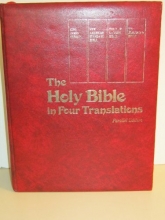 Cover art for The Holy Bible, in Four Translations: King James Version / New American Standard Bible / The New English Bible / The Jerusalem Bible, Parallel Edition