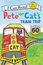Cover art for Pete the Cat's Train Trip (My First I Can Read)