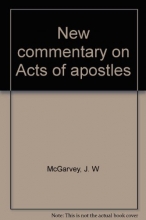 Cover art for New commentary on Acts of apostles