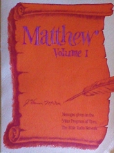 Cover art for Matthew Volume I (Chapters 1-13)