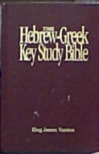 Cover art for The Hebrew-Greek Key Study Bible: King James Version