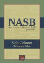 Cover art for NASB Update Side-Column Reference; Black Genuine Leather