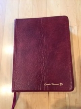 Cover art for Holy Bible NKJV Reference Wide Margin Edition - Nelson 476BG - Genuine Leather