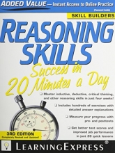Cover art for Reasoning Skills Success in 20 Minutes a Day