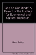 Cover art for God on Our Minds: A Project of the Institute for Ecumenical and Cultural Research.