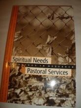 Cover art for Spiritual Needs and Pastoral Services: Readings in Research
