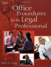 Cover art for Office Procedures for the Legal Professional (Legal Office Procedures)