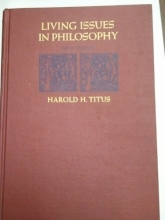 Cover art for Living Issues in Philosophy: An Introductory Textbook, fifth edition